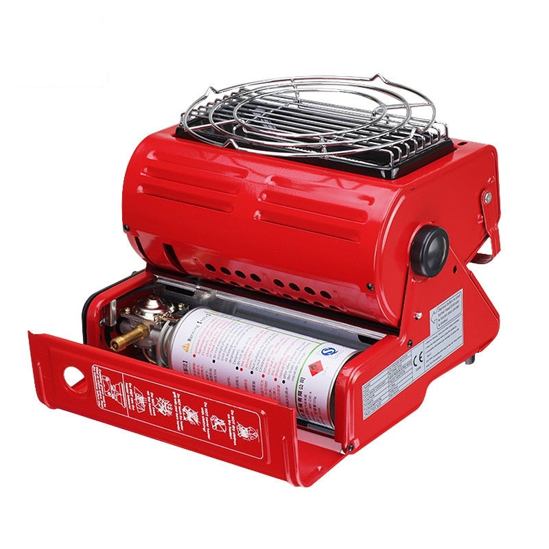 Multifunctional Tent Heater & Roasting Stove – Portable Outdoor Heater & Cooker for Camping & Survival