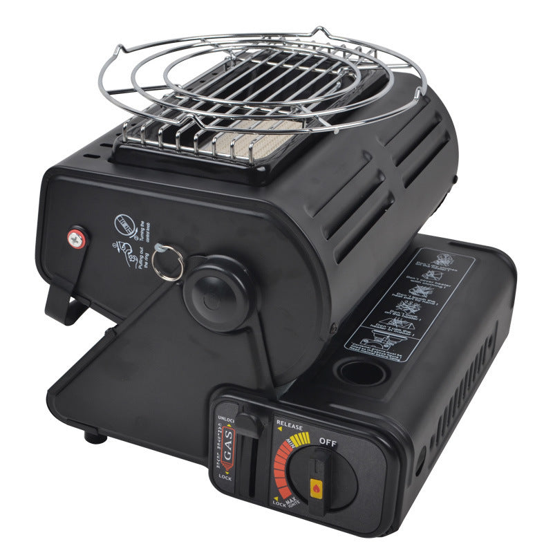 Multifunctional Tent Heater & Roasting Stove – Portable Outdoor Heater & Cooker for Camping & Survival