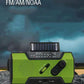 Pocket Solar Radio – Emergency Weather Radio with Flashlight & Power Bank | 3-Way Charging for Camping & Survival