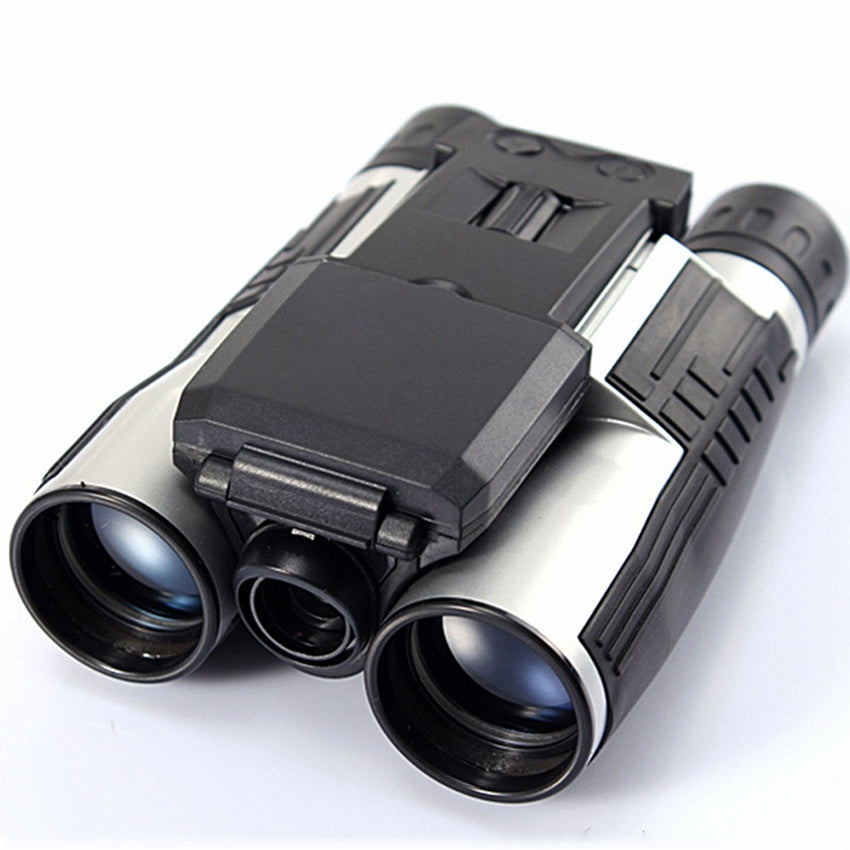 12x32 Binocular Telescope with Digital Camera – HD Photo & Video Capture for Outdoor Adventures
