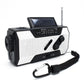 Pocket Solar Radio – Emergency Weather Radio with Flashlight & Power Bank | 3-Way Charging for Camping & Survival