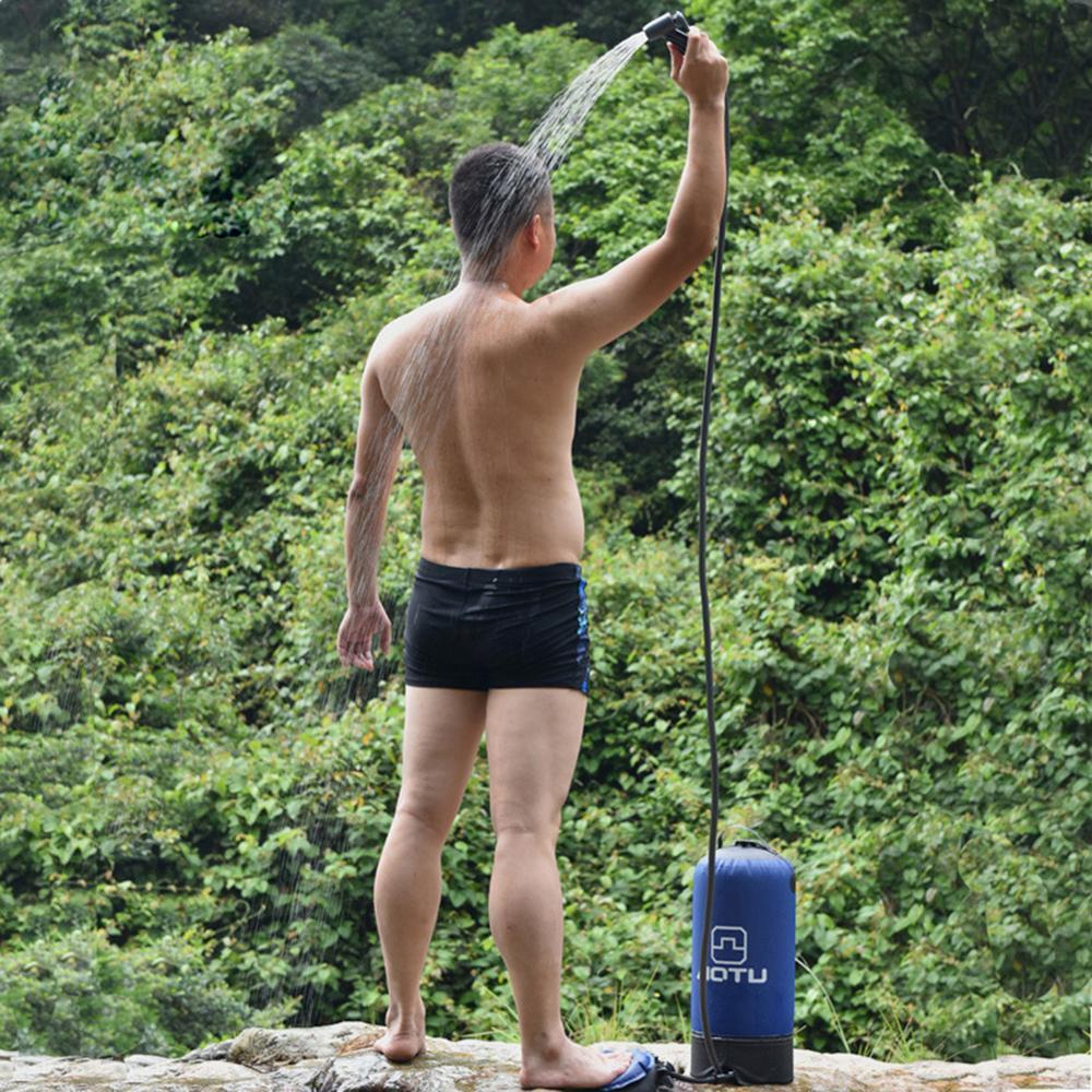 Portable Solar Shower Bag – Outdoor Camping Shower with Heating & Hanging Strap