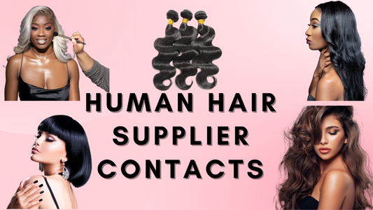 Human Hair Supplier Contacts (Digital Product)