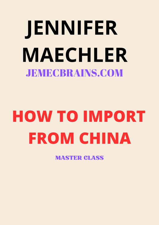 How to Import from China (DIGITAL FILE)