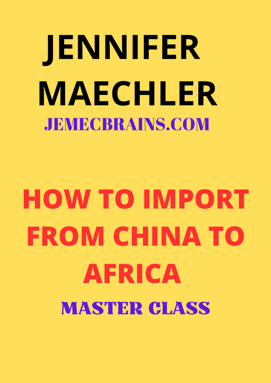 How to Import from China to Africa (Digital File)
